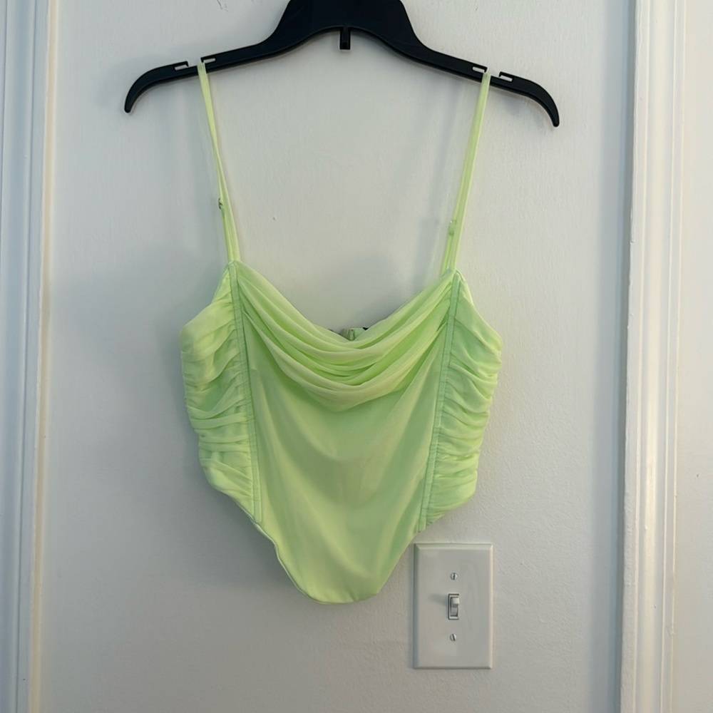 Neon Corset Top